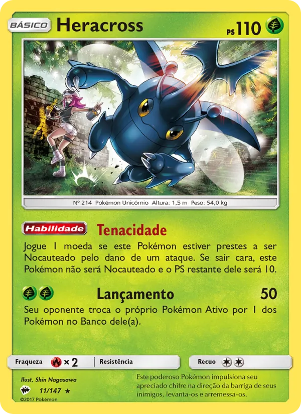 Heracross – Sombras Ardentes 11