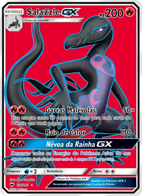 Salazzle GX – Sombras Ardentes 132