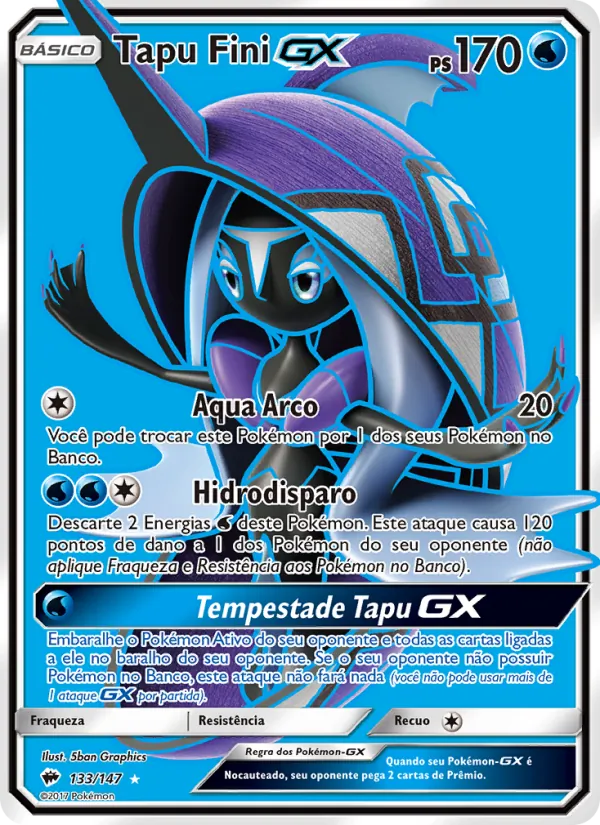 Tapu Fini GX – Sombras Ardentes 133