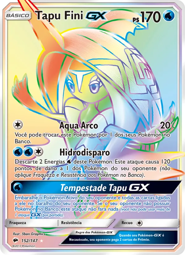 Tapu Fini GX – Sombras Ardentes 152