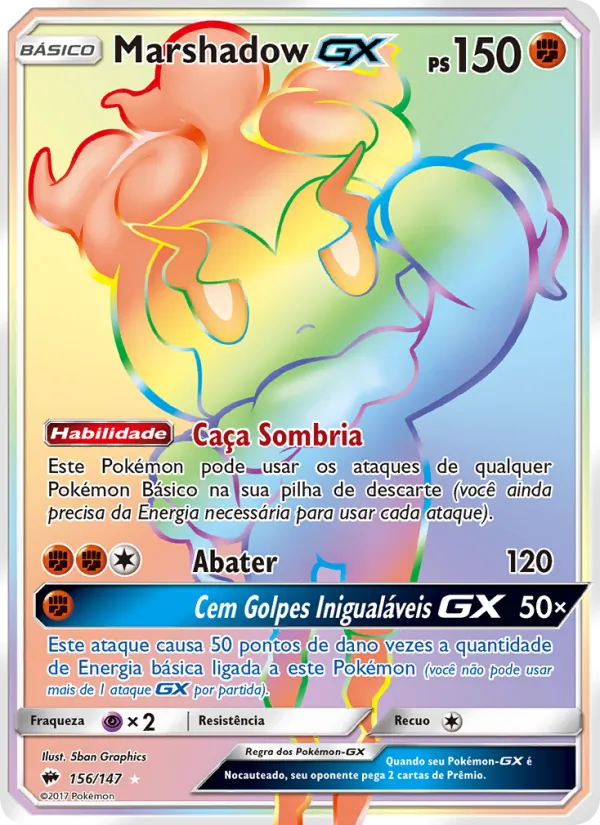 Marshadow GX – Sombras Ardentes 156