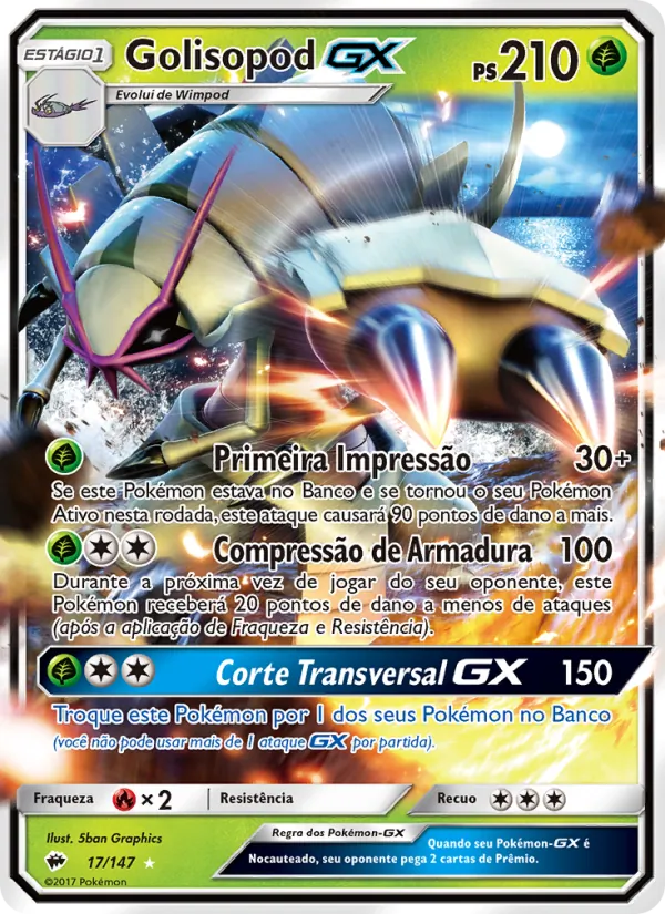 Golisopod GX – Sombras Ardentes 17