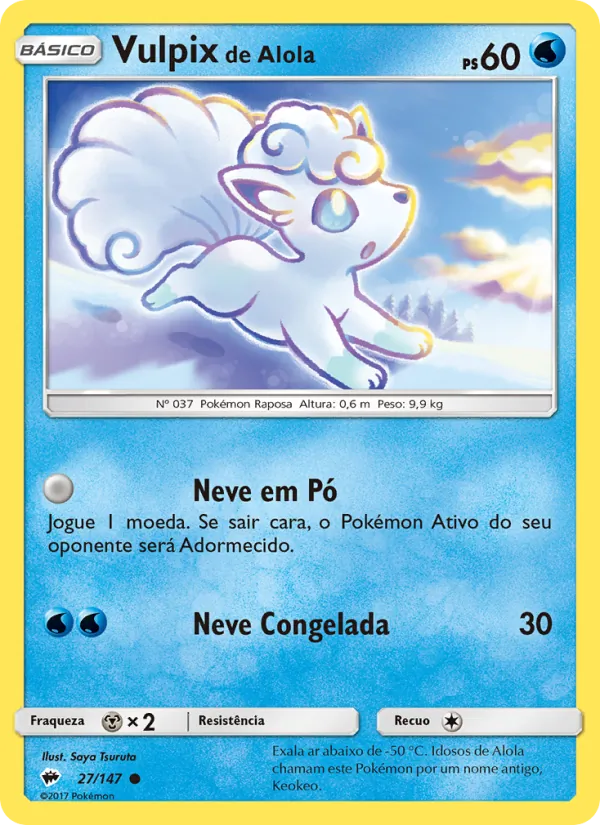 Vulpix de Alola – Sombras Ardentes 27