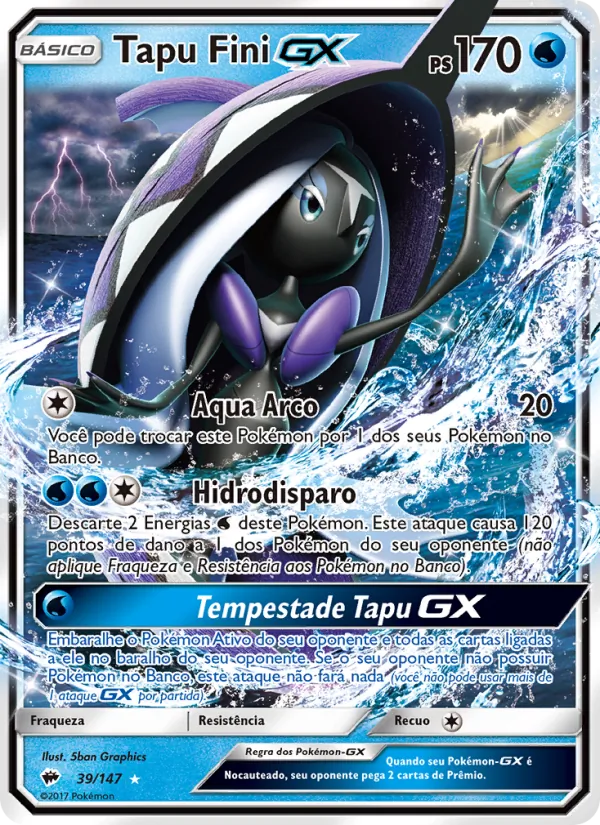 Tapu Fini GX – Sombras Ardentes 39