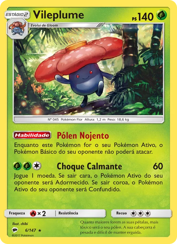 Vileplume – Sombras Ardentes 6