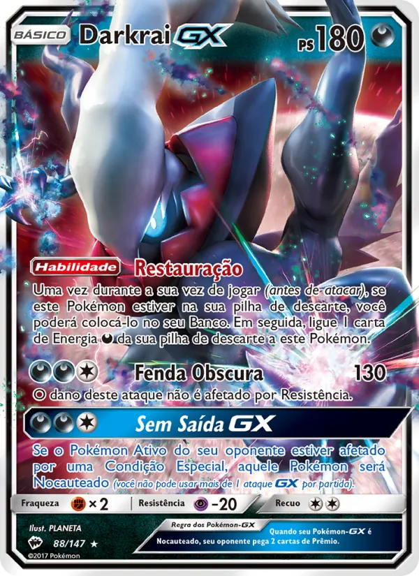 Darkrai GX – Sombras Ardentes 88