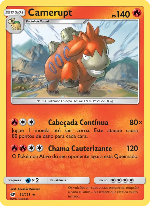 Camerupt – Invasão Carmim 14