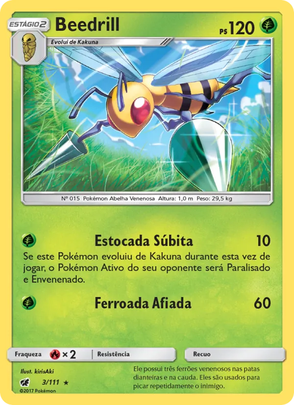 Beedrill – Invasão Carmim 3