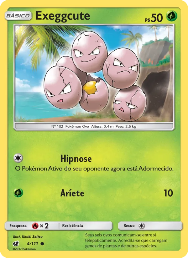 Exeggcute – Invasão Carmim 4