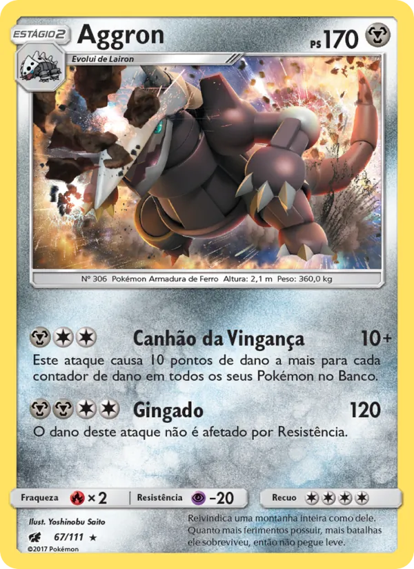 Aggron – Invasão Carmim 67