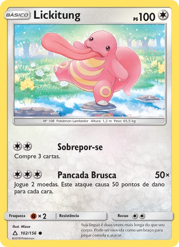 Lickitung – Ultra Prisma 102