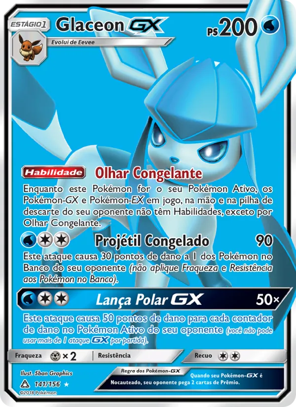 Glaceon GX – Ultra Prisma 141