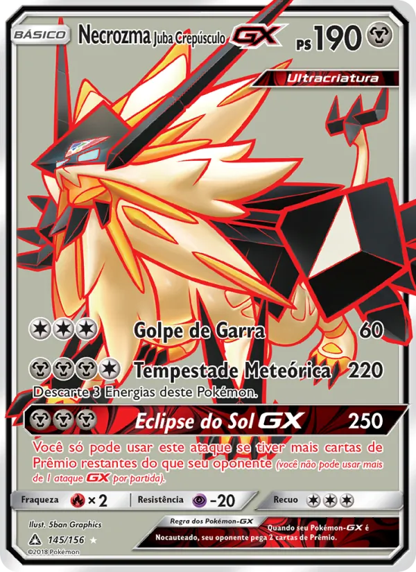 Necrozma Juba Crepúsculo GX – Ultra Prisma 145