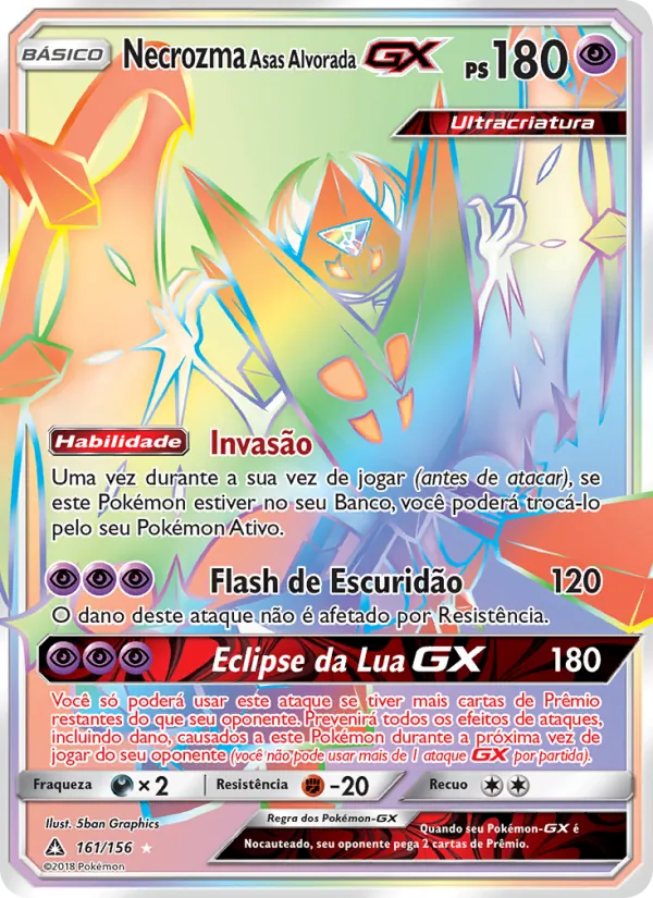 Necrozma Asas Alvorada GX – Ultra Prisma 161