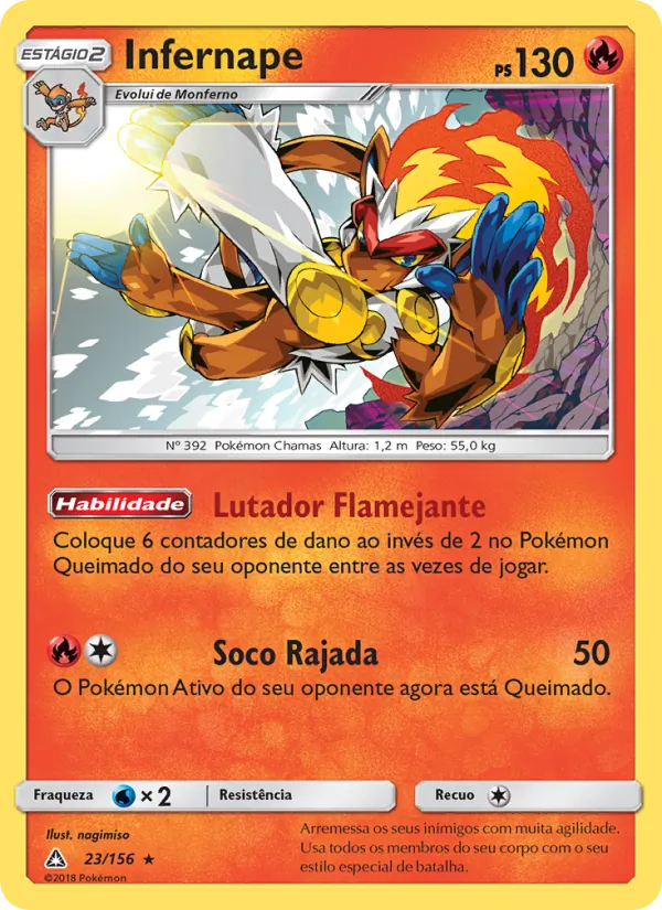 Infernape – Ultra Prisma 23