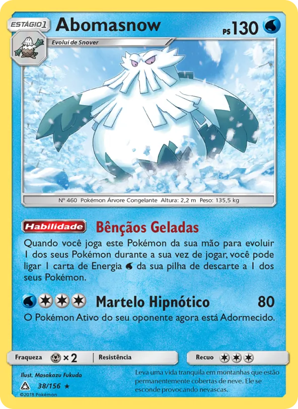 Abomasnow – Ultra Prisma 38