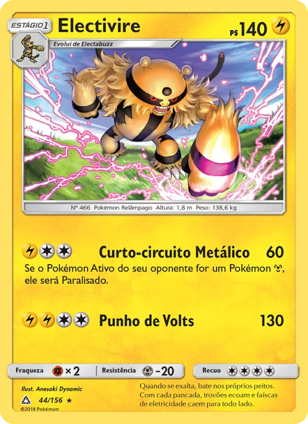 Electivire – Ultra Prisma 44