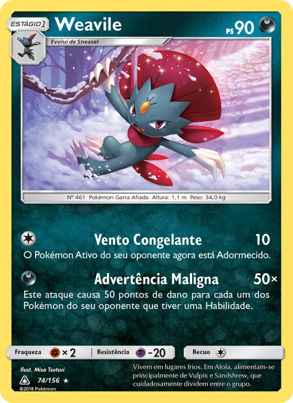 Weavile – Ultra Prisma 74