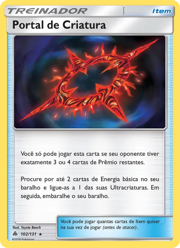 Portal de Criatura – Luz Proibida 102