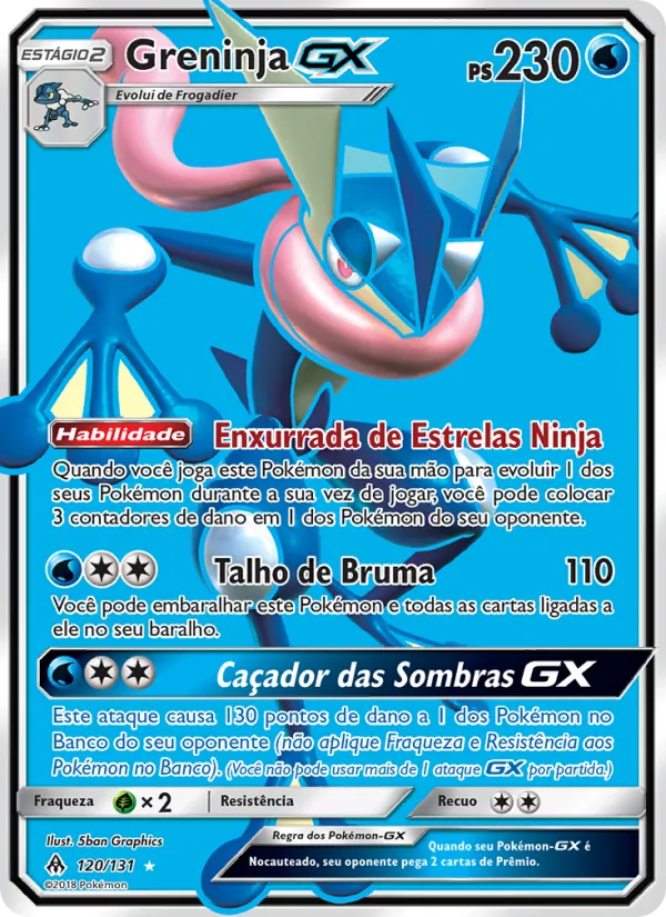 Greninja GX – Luz Proibida 120
