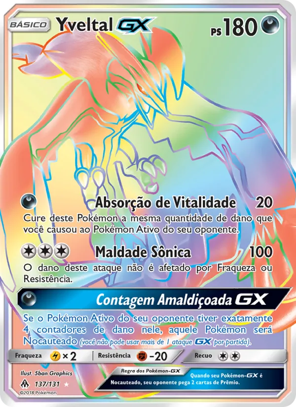 Yveltal GX – Luz Proibida 137