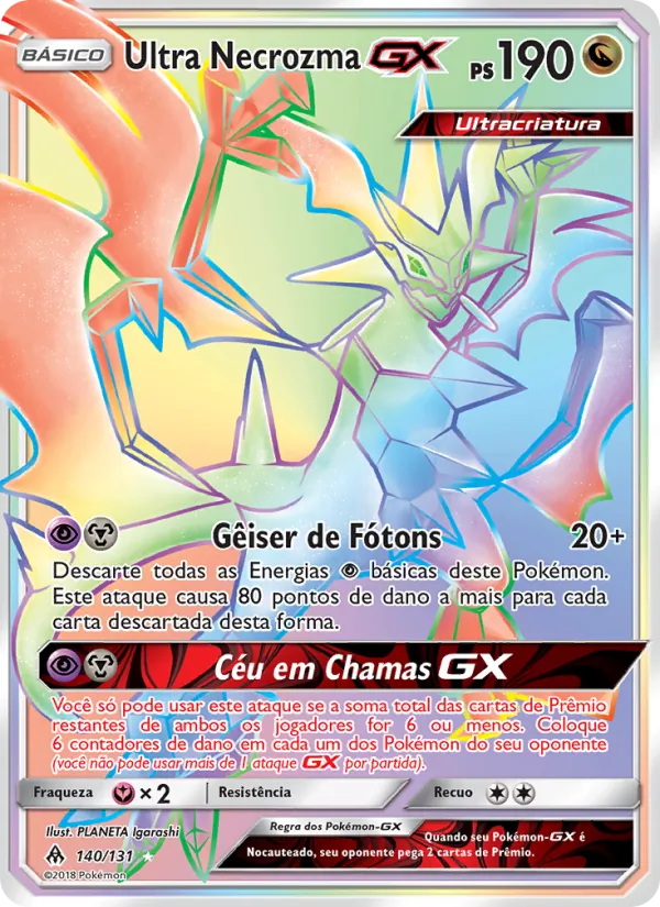 Ultra Necrozma GX – Luz Proibida 140