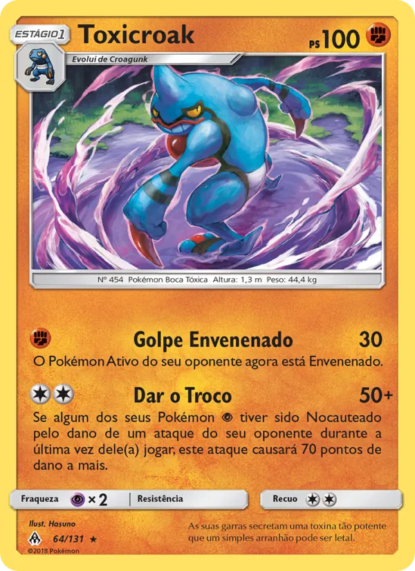 Toxicroak – Luz Proibida 64