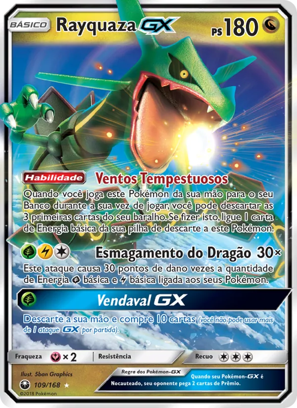 Rayquaza GX – Tempestade Celestial 109