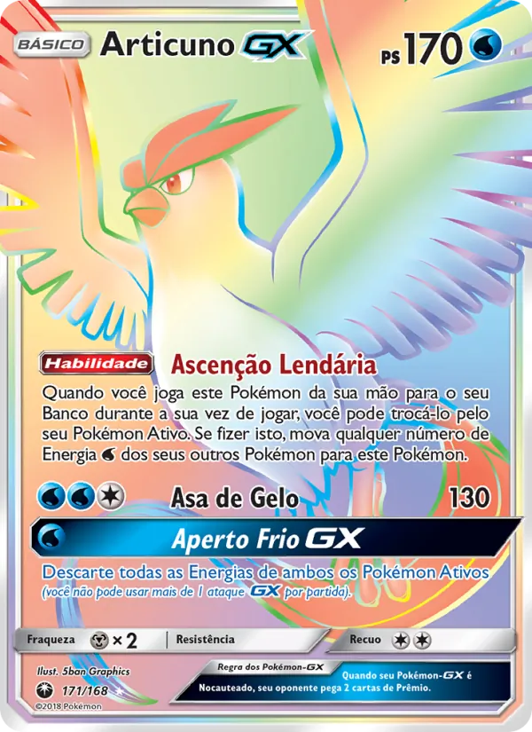 Articuno GX – Tempestade Celestial 171