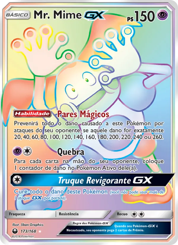 Mr. Mime GX – Tempestade Celestial 173