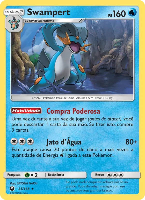 Swampert – Tempestade Celestial 35