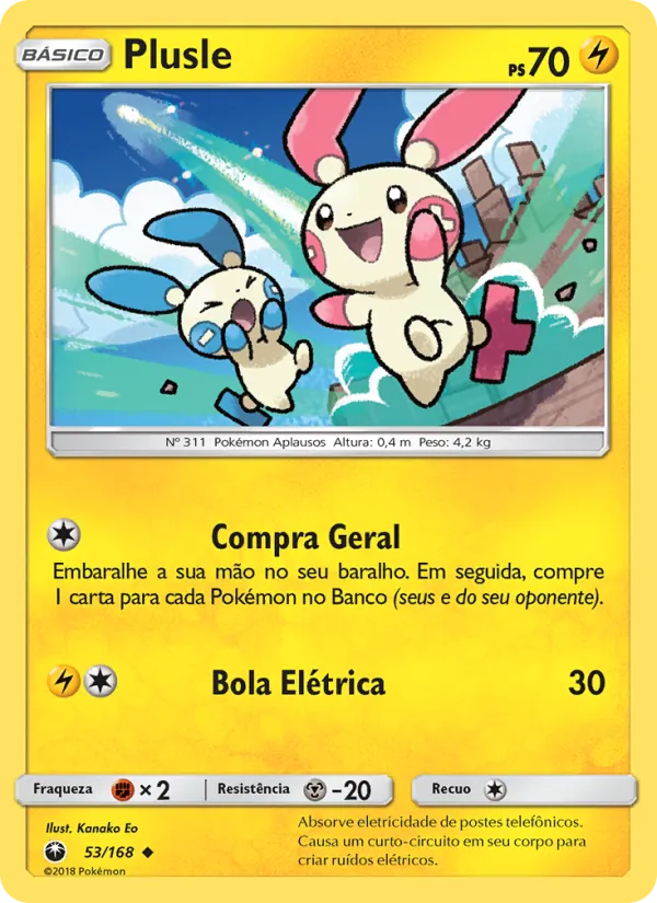 Plusle – Tempestade Celestial 53