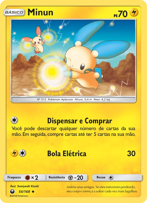 Minun – Tempestade Celestial 54