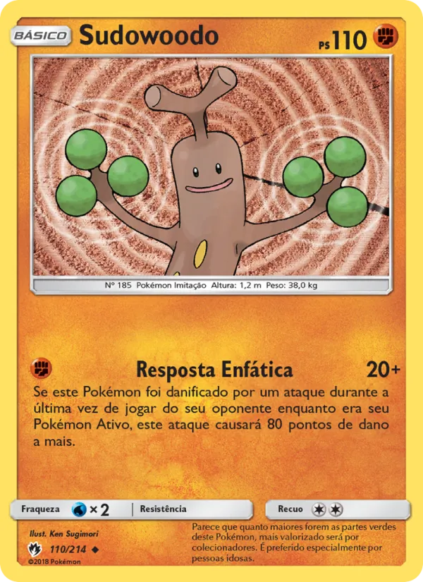 Sudowoodo – Trovões Perdidos 110