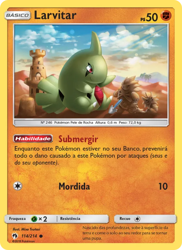 Larvitar – Trovões Perdidos 114