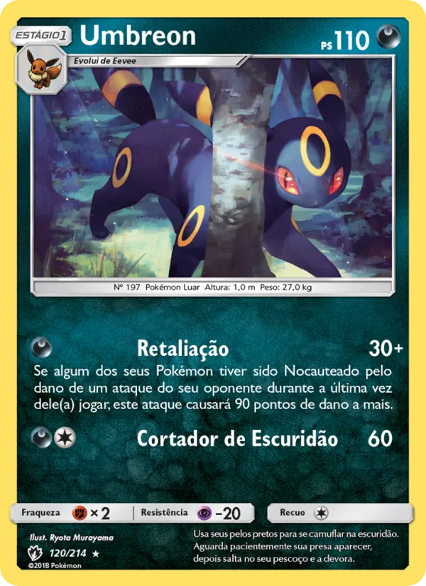 Umbreon – Trovões Perdidos 120
