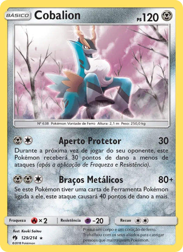 Cobalion – Trovões Perdidos 129