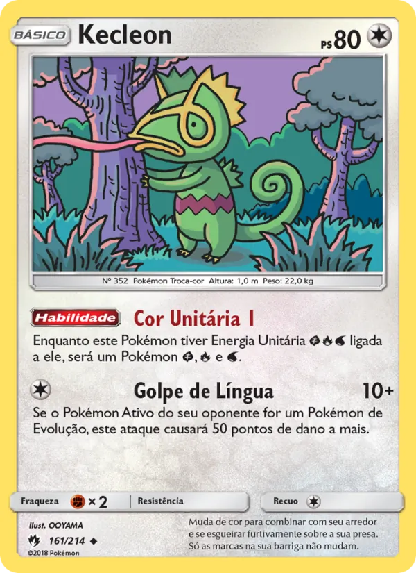 Kecleon – Trovões Perdidos 161
