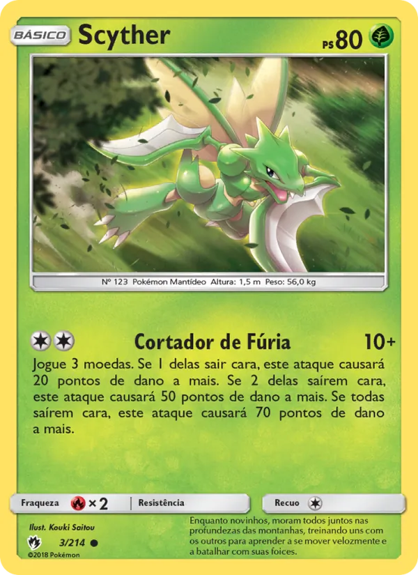 Scyther – Trovões Perdidos 3