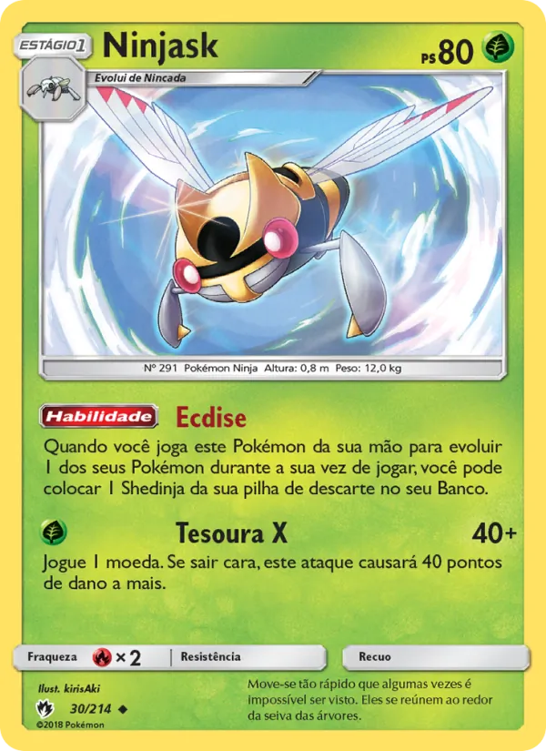 Ninjask – Trovões Perdidos 30