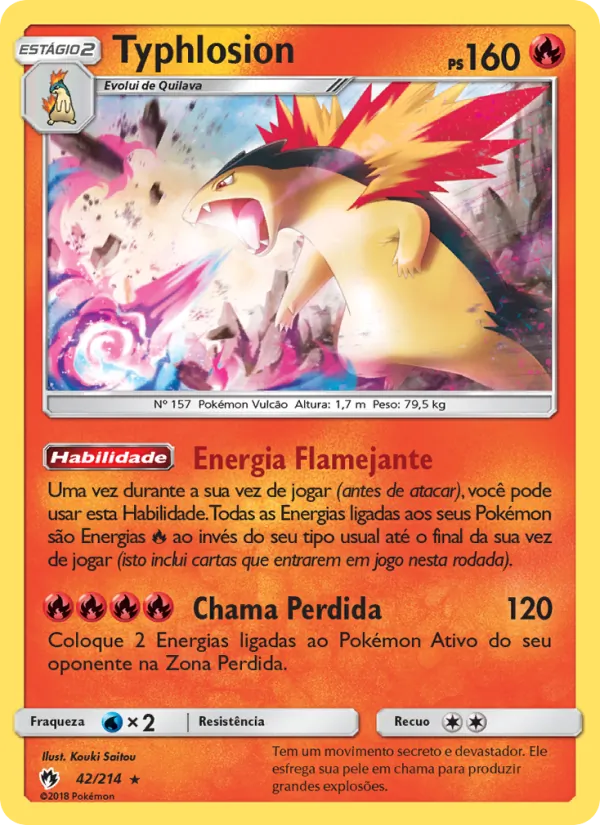 Typhlosion – Trovões Perdidos 42