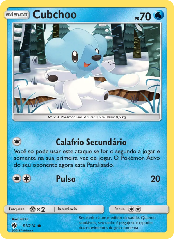 Cubchoo – Trovões Perdidos 61