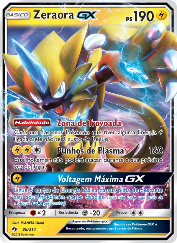 Zeraora GX – Trovões Perdidos 86