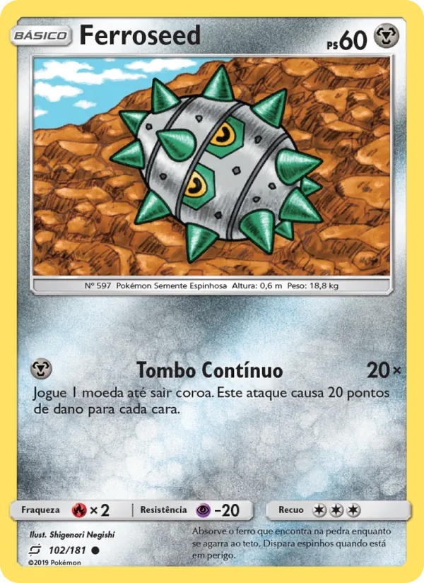 Ferroseed – União de Aliados 102