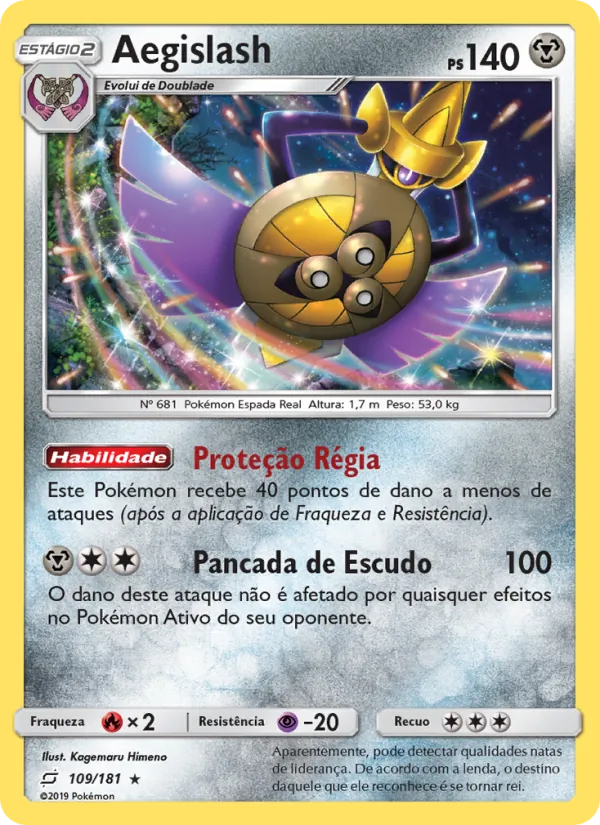 Aegislash – União de Aliados 109