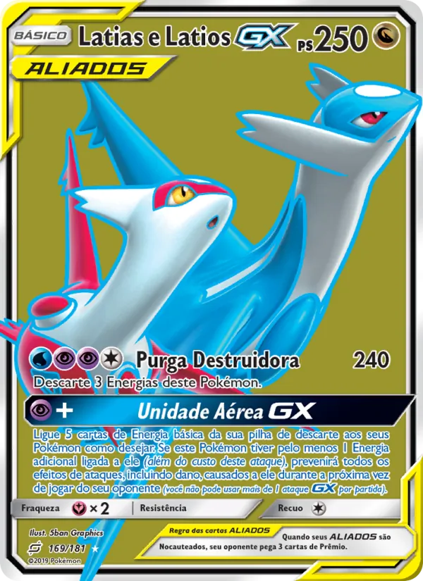 Latias e Latios GX – União de Aliados 169