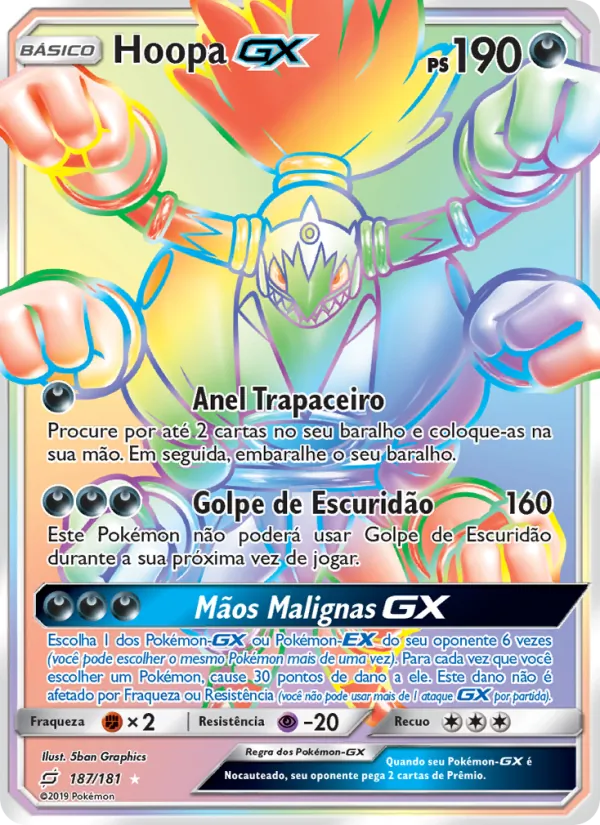 Hoopa GX – União de Aliados 187