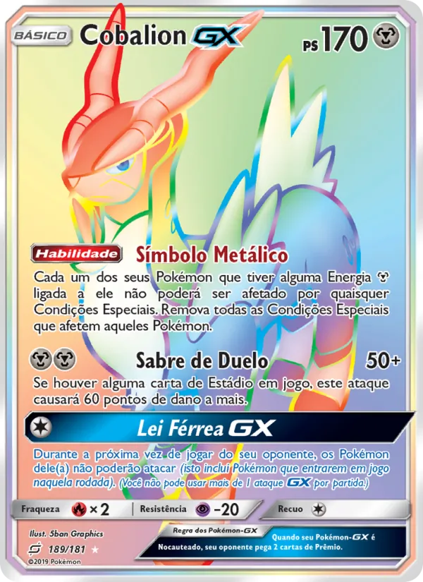 Cobalion GX – União de Aliados 189