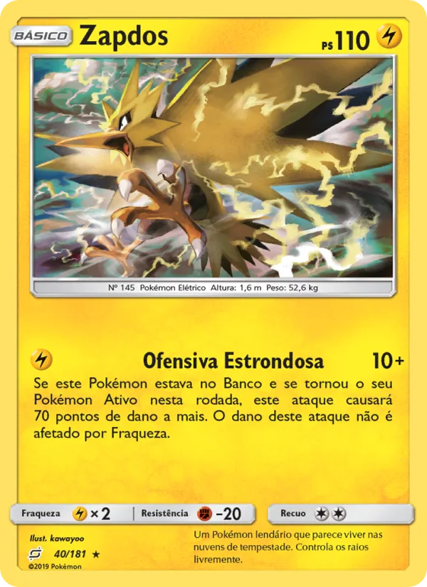 Zapdos – União de Aliados 40