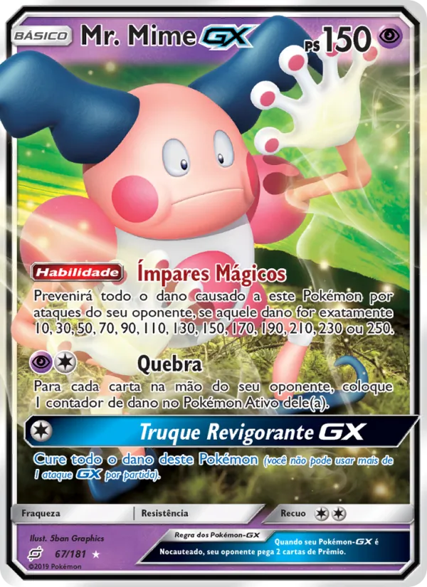 Mr. Mime GX – União de Aliados 67